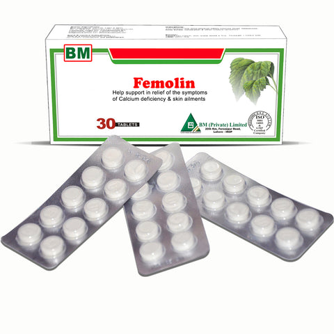 All Natural Femolin Tablets for Painful Period