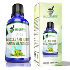 Muscle and joint pain and weakness natural remedy