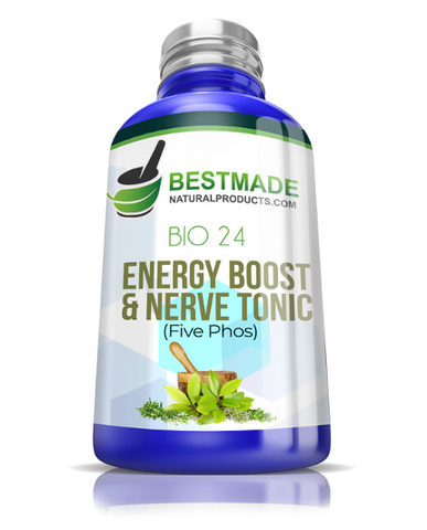 Energy boost and nerve tonic homeopathic remedy