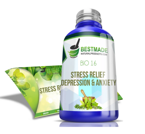 Stress relief, depression and anxiety natural remedy