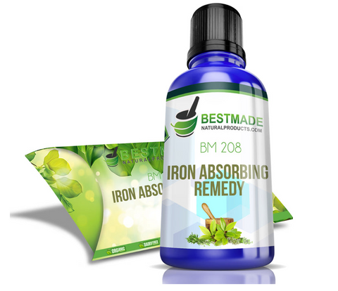 Iron aborbing remedy