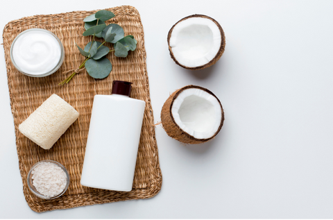 Coconut-based hair products