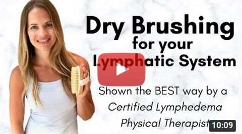 Dry brushing for your lymphatic system