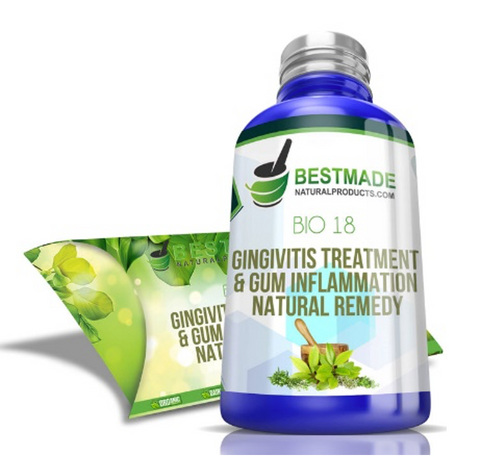 Gingivitis treatments and gum inflammation natural remedy