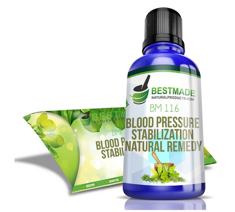 Blood pressure stabilization natural remedy