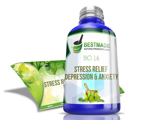 Stress relief, depression and anxiety natural remedy