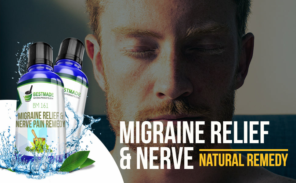 Migraine relief and nerve pain natural remedy