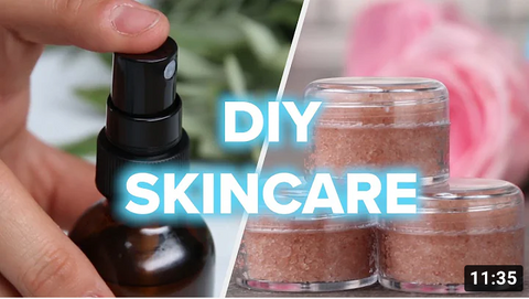 DIY skincare video