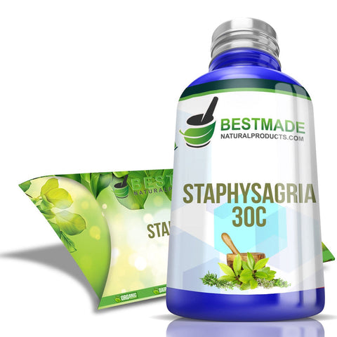 Staphysagria homeopathic remedy