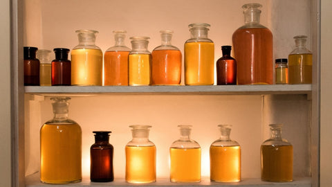 Medicine bottles cabinet