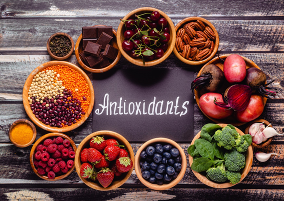 Foods rich in antioxidants