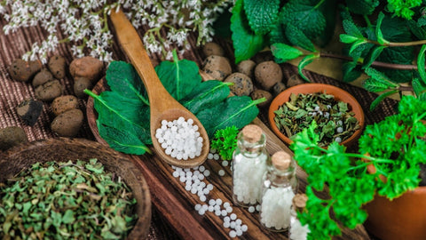 Homeopathic remedies and herbs
