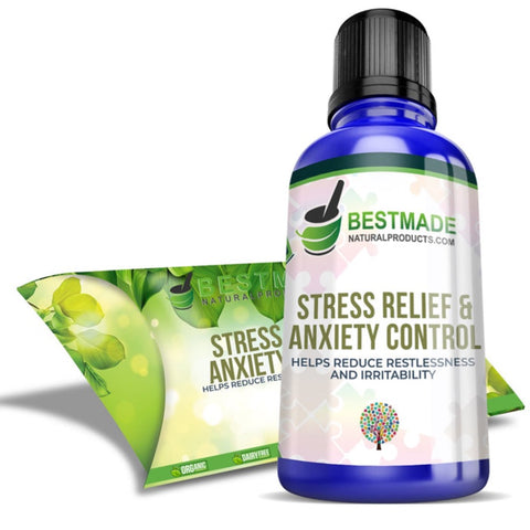 Stress relief and anxiety control natural remedy