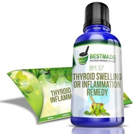Thyroid swelling or inflammation remedy.