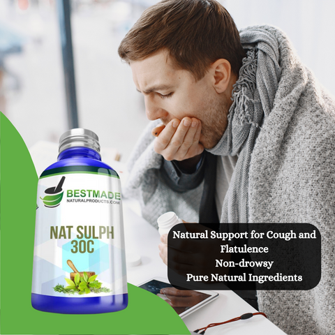 BestMade Natural Natrum Sulphuricum Pills for Cough