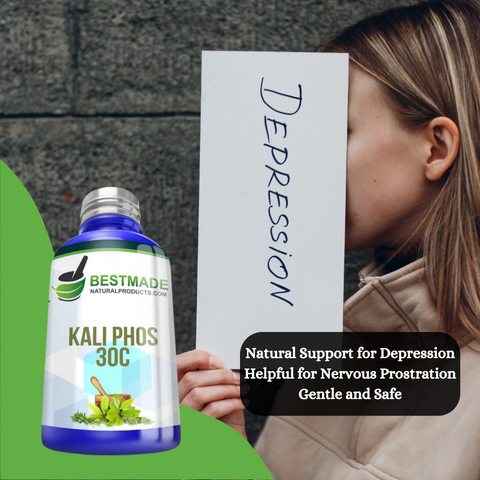 BestMade Natural Kali Phosphoricum Pills for Depression