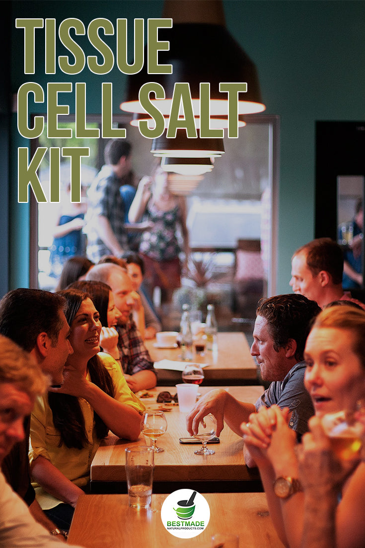 Tissue Cell Salt Kit Lactose Free, VEGAN 12 Schussler Cell