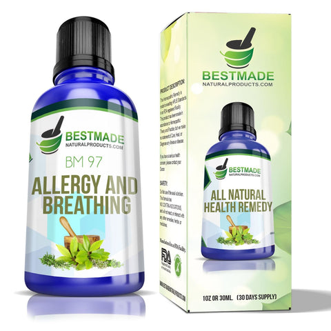 Allergy and breathing natural remedy