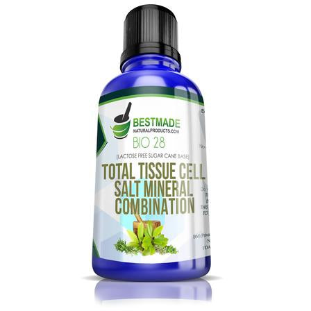 Total Tissue Cell Salt Mineral Combination Bio28