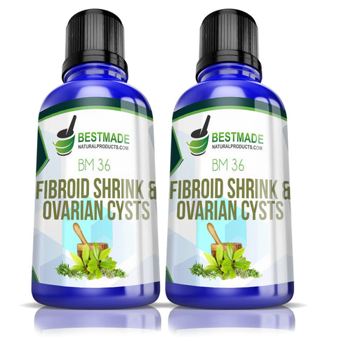 Natural Fibroid Shrink & Ovarian Cysts Remedy BM36 30 mL