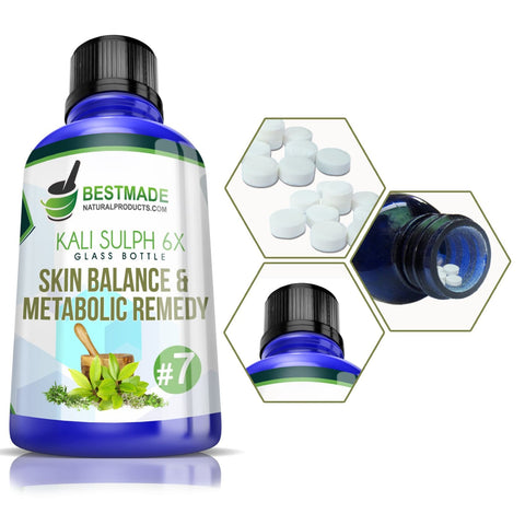 Skin balance and metabolic remedy
