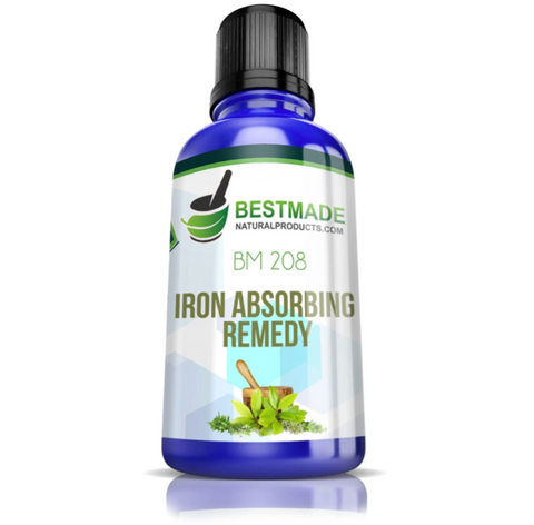 Iron absorbing remedy