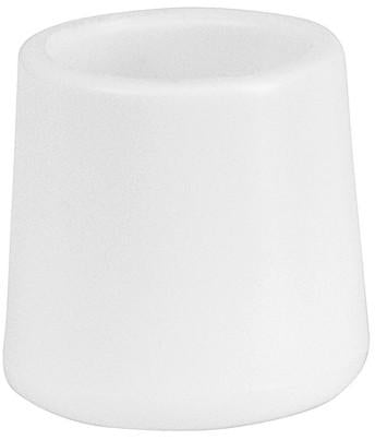 Flash Furniture Le-l-3-white-caps-gg White Replacement Foot Cap For Plastic Folding Chairs