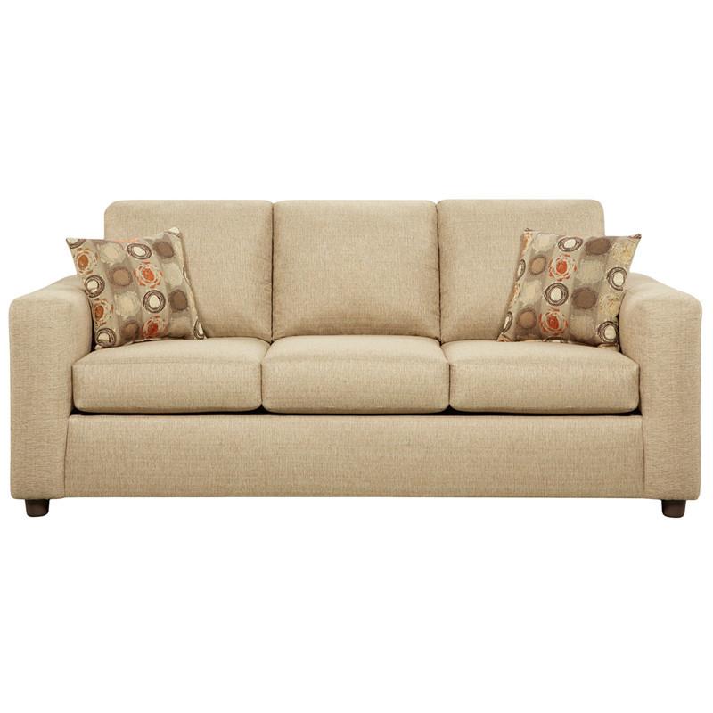 Flash Furniture 3603vividbeige-gg Exceptional Designs Vivid Beige Fabric Sofa