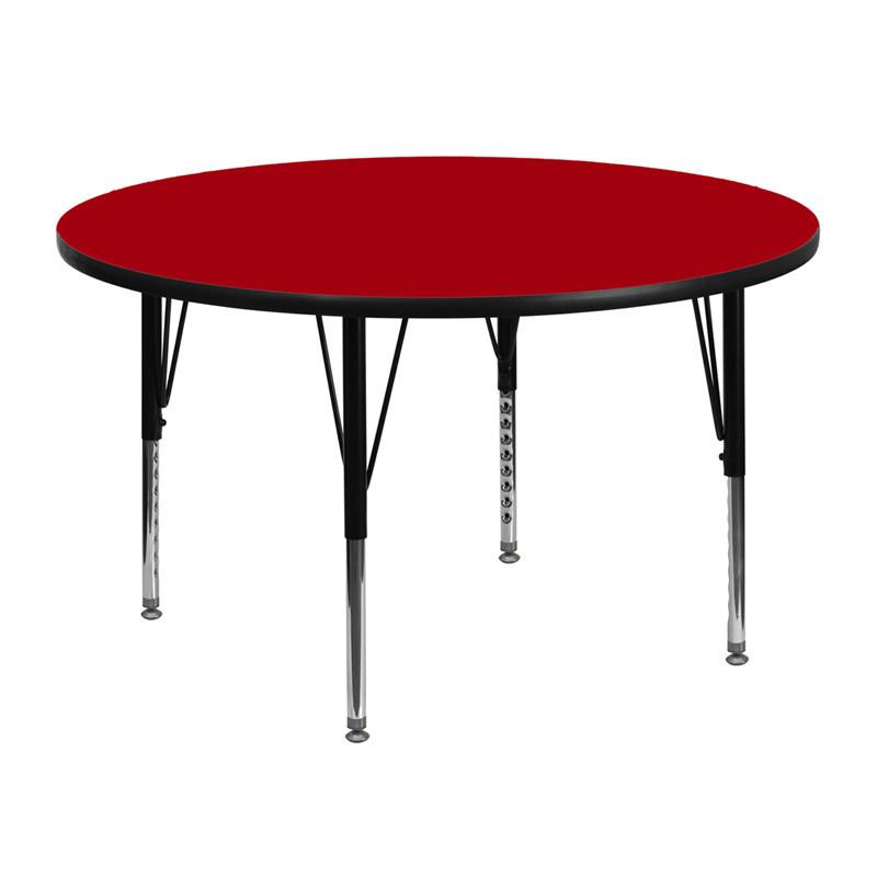 Flash Furniture Xu-a48-rnd-red-t-p-gg 48