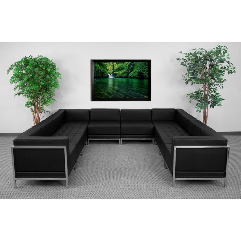 Flash Furniture ZB IMAG U SECT SET1 GG HERCULES Imagination Series U Shape Sectional Configuration