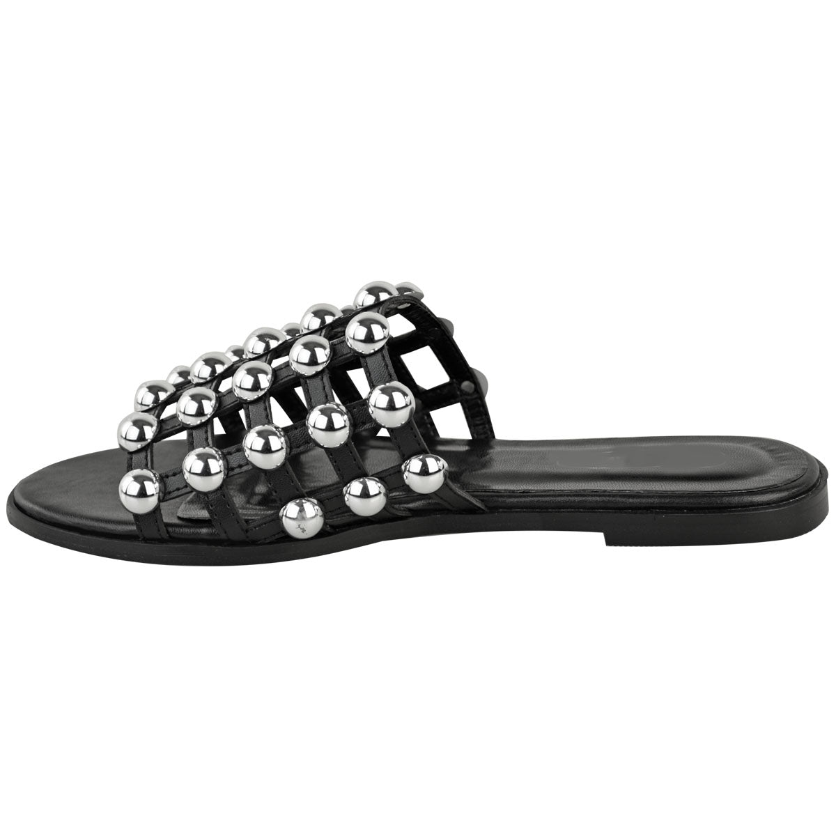 studded caged slides