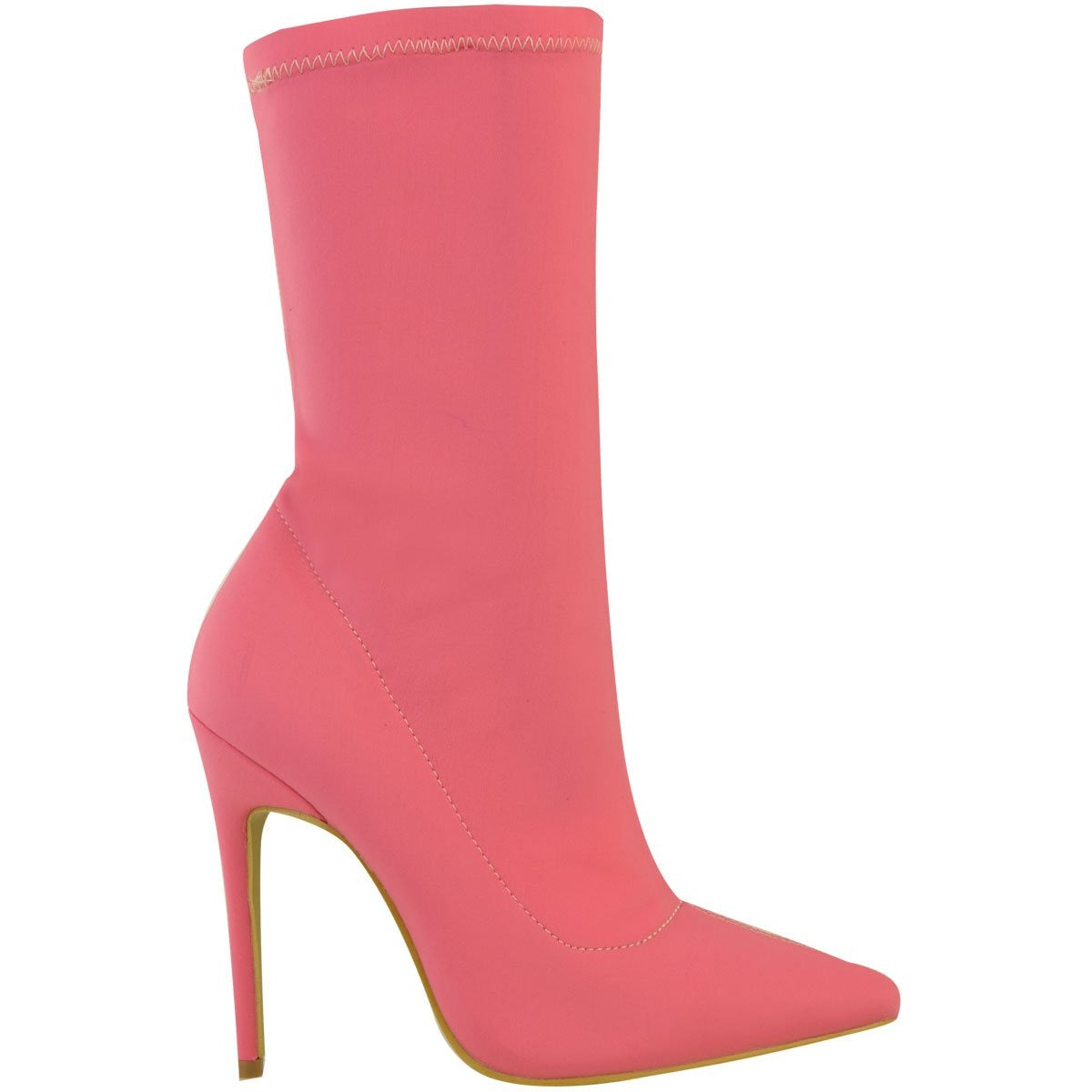 HATTIE PINK SOCK BOOTS – Envy Shoes UK