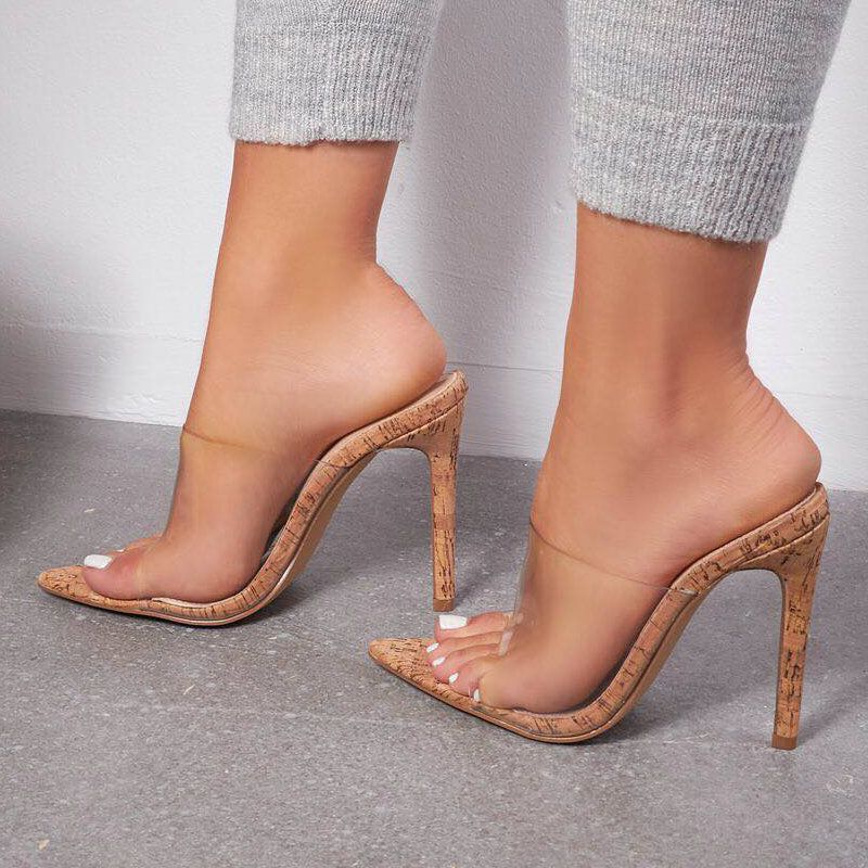 cheap perspex heels