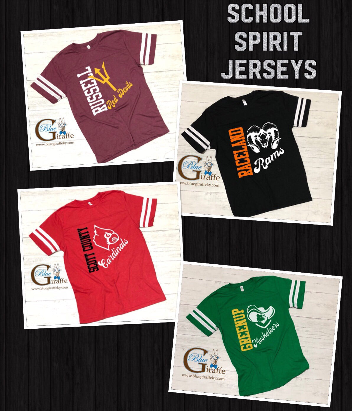 spirit jersey shirts
