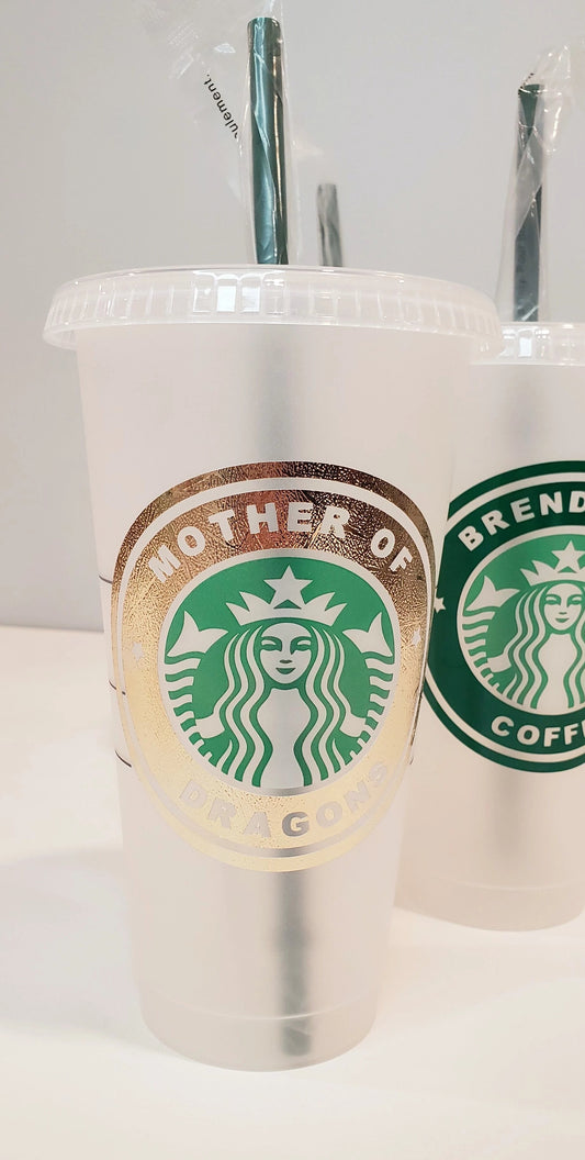 Custom Starbucks Reusable Coffee Cups – Her Style & Grace