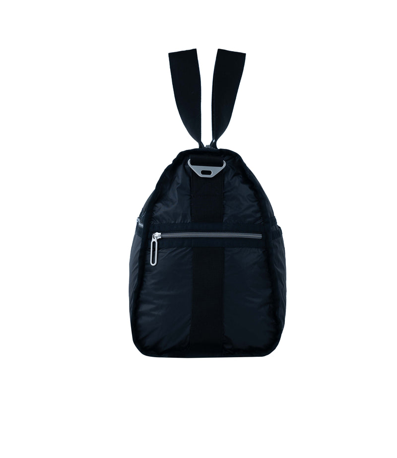 black ziplock bolsas with window