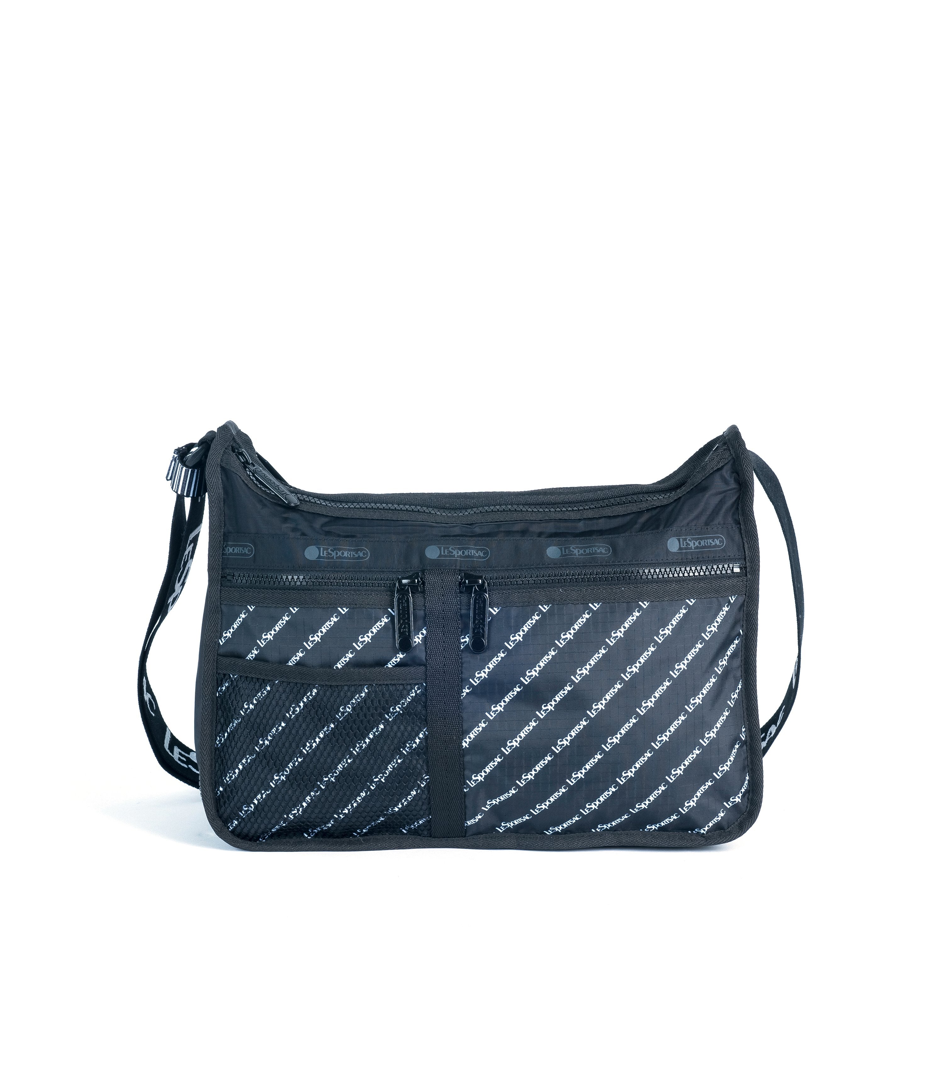 lesportsac classic deluxe everyday bag black