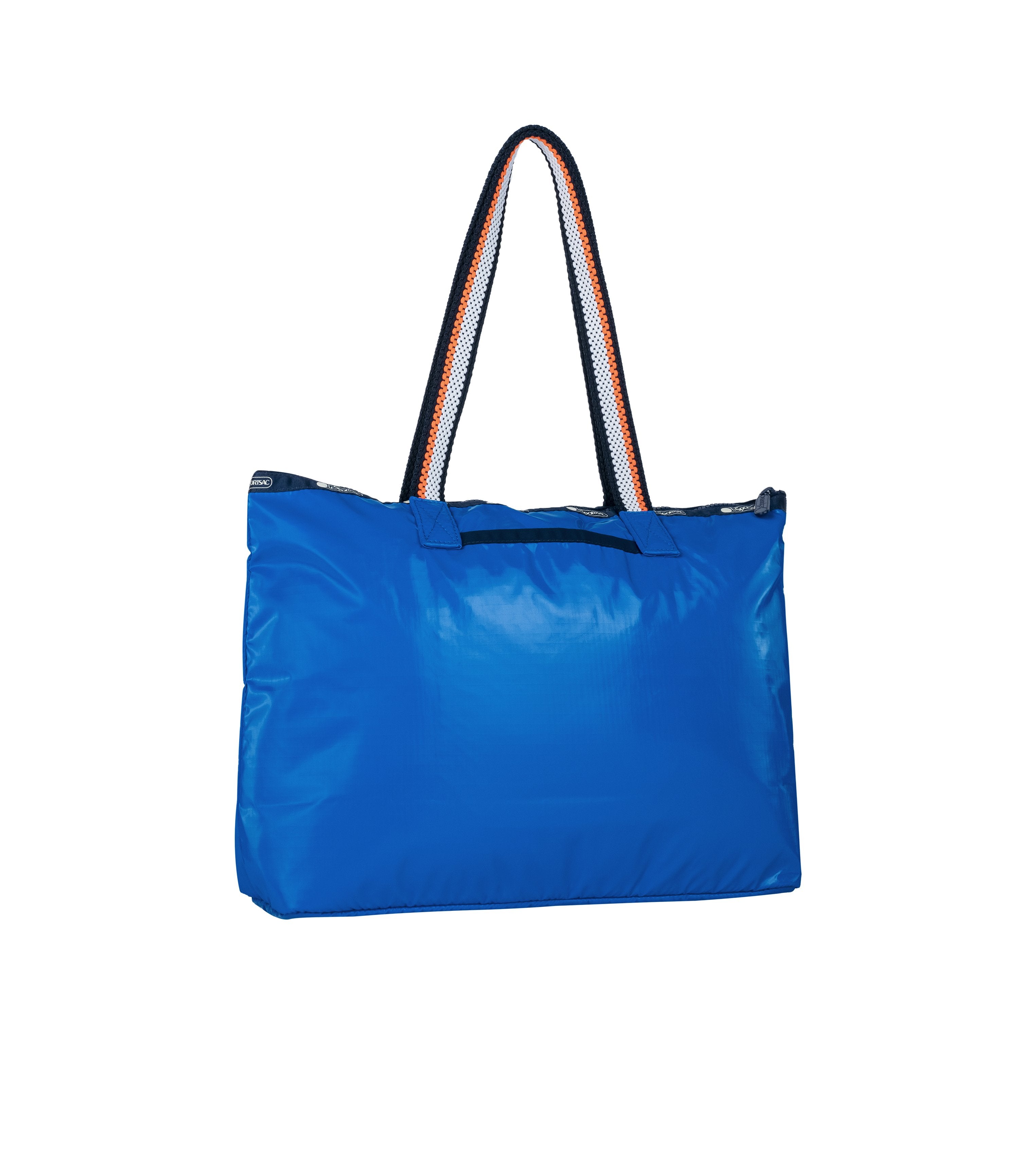 Striped East/West Tote - Coastal Cobalt Patent | LeSportsac