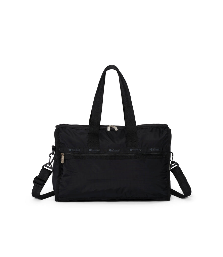 Black Deluxe Medium Weekender Bag | LeSportsac