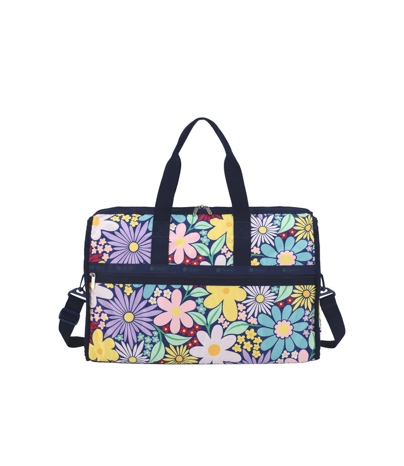 Deluxe Large Weekender - Flower Pop print | LeSportsac