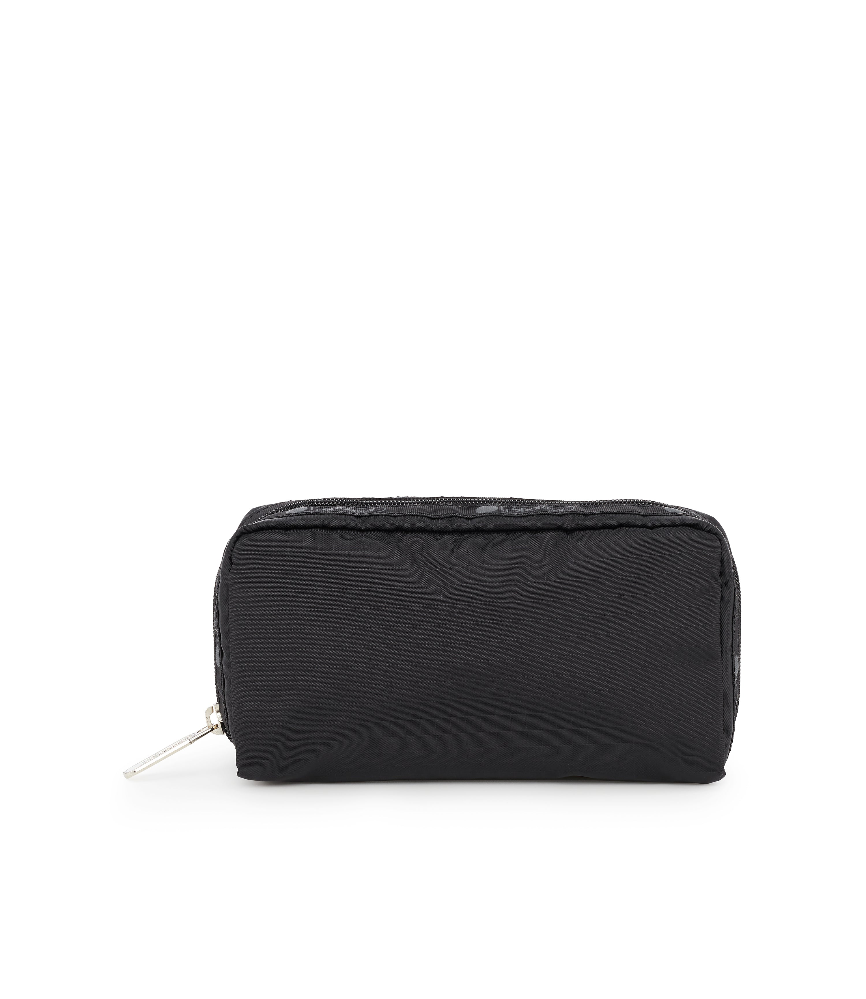 black cosmetic pouch