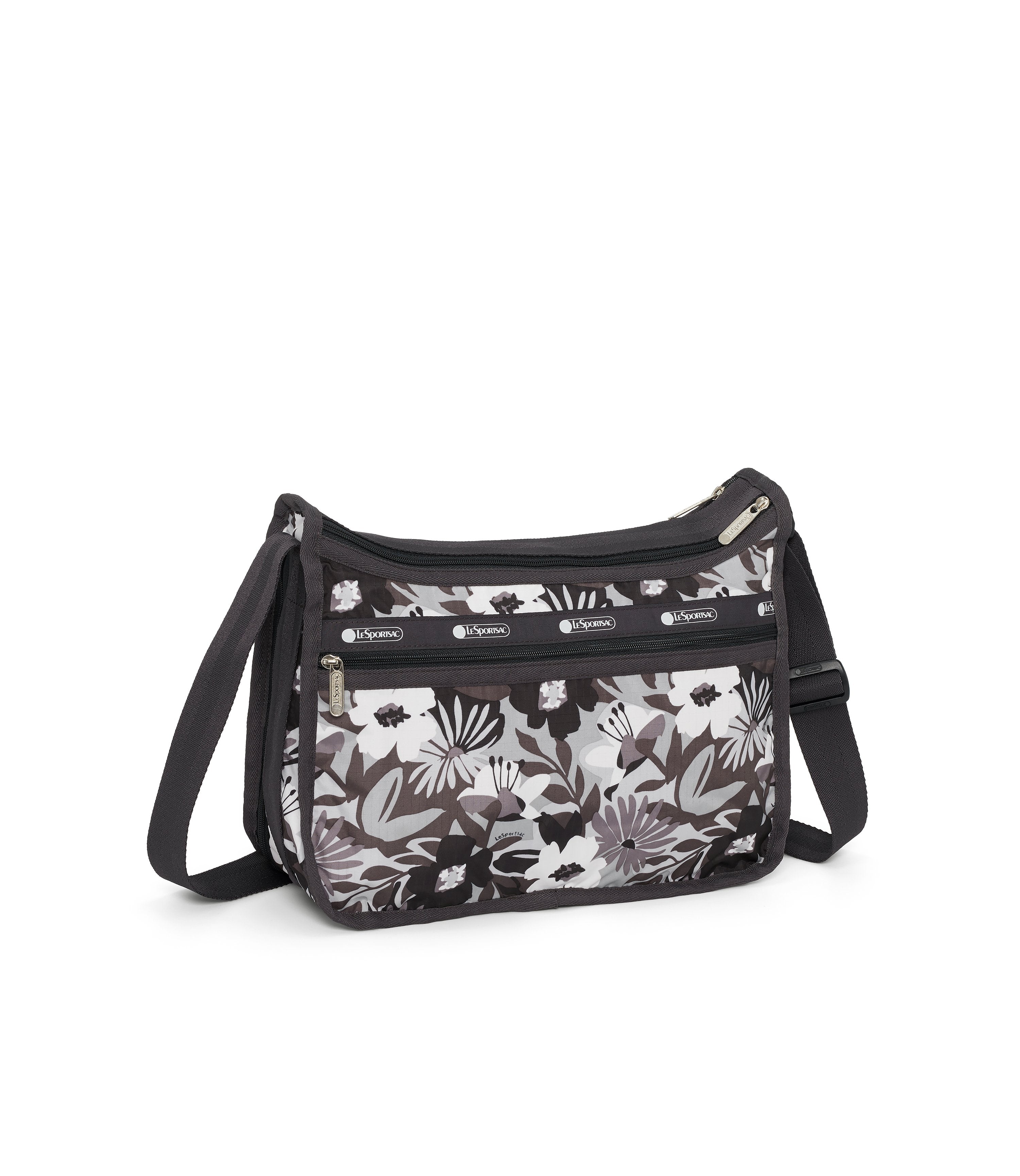 lesportsac classic deluxe everyday bag black