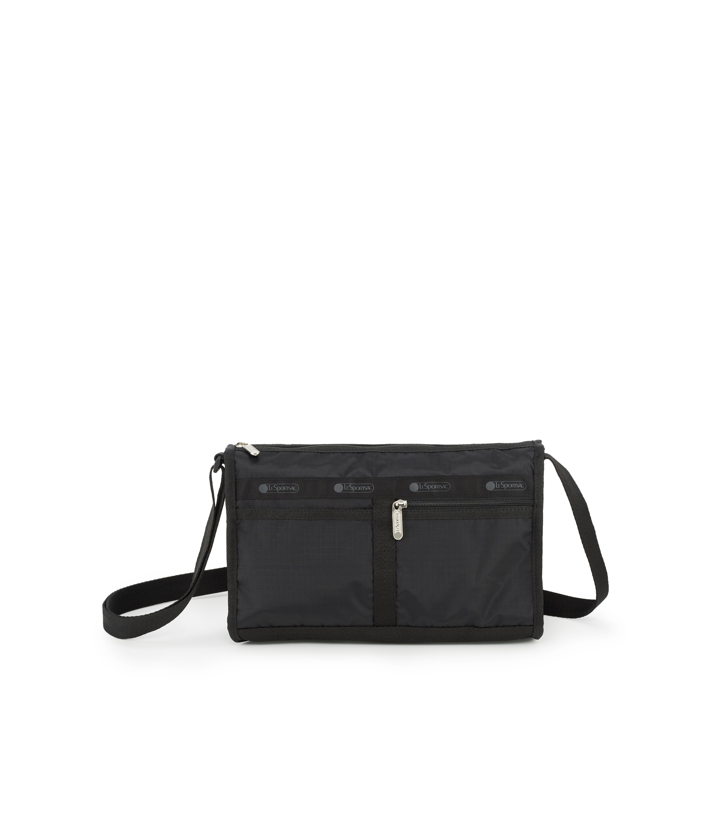 black satchel shoulder bag