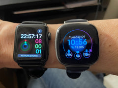 Apple Watch compared to Fitbit Sense 2