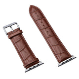 Brown crocodile watch for Apple watch