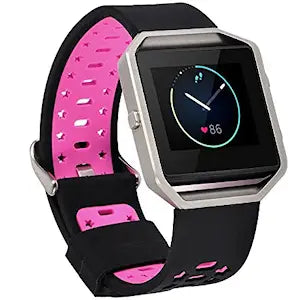 Fitbit Blaze with square display and detachable frame-style design