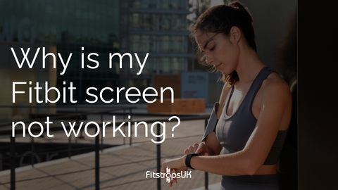 Fitbit screen not working