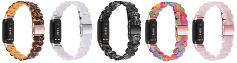 Resin straps for the Fitbit Luxe