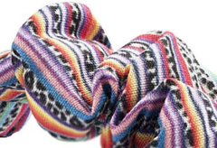 Bohemian style scrunchie strap
