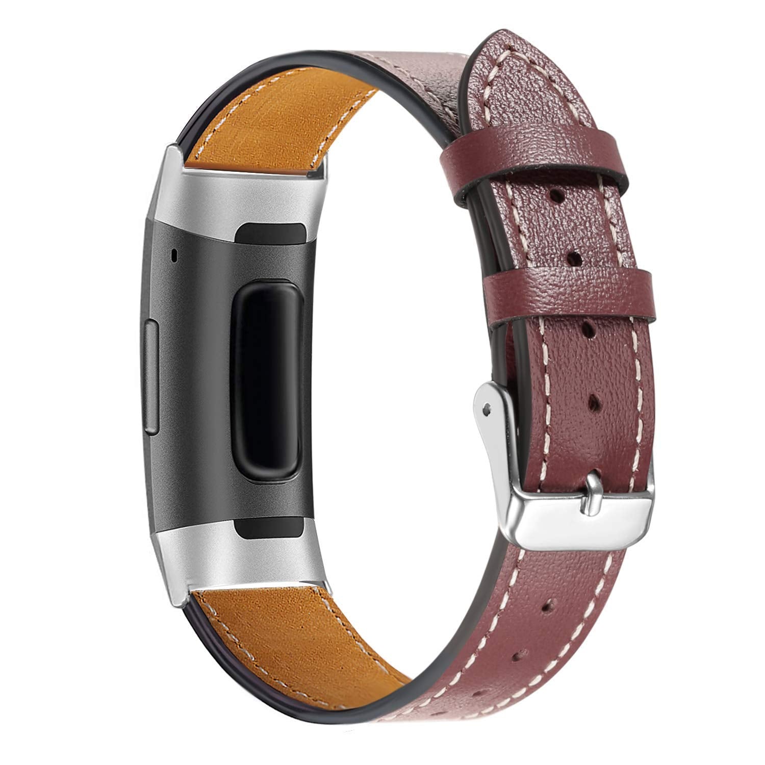 leather strap fitbit